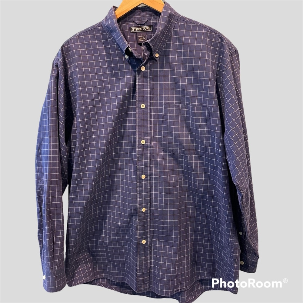 STRUCTURE button-down shirt